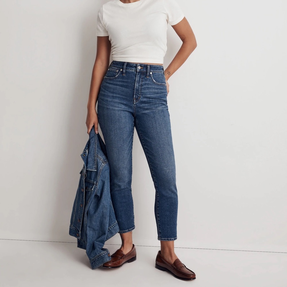 Madewell Curvy Perfect Vintage Jean NWT